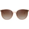 SOJOS Fashion Round Sunglasses for Women with Rivet Plastic Frame DOLPHIN SJ2068