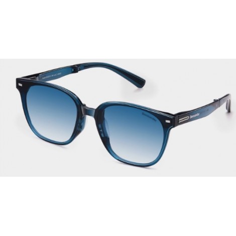  Jiaoxia Medium Square Frame Folding Sunglasses for Women, Small Face Appearance, Driving UV Protection, Advanced Sense, Sunscreen Sunglasses