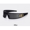 Jun Ku headband sunglasses, women's high-end sunglasses, UV resistant and anti wrinkle glasses, 2025 new y2k square round face