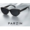Parson PAZA series sunglasses for women, featuring the same retro cat eye sun protection small frame sunglasses for trendy men, priced at 12715B